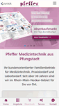 Mobile Screenshot of mtpfeffer.de